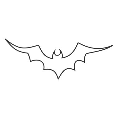 simple vector bat icon