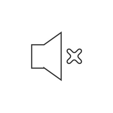 Web sitesi ve grafik tasarımı için simge vektör illüstrasyonunu kapat