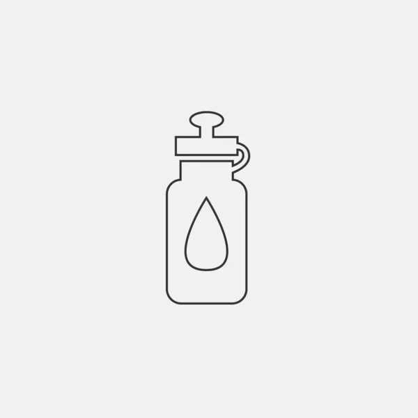 Drinking Bottle Icon Vector Illustration Sign Eps10 — Stockový vektor