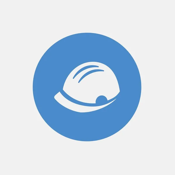 Hard Hat Icon Vector Illustration Sign Eps10 — Stock Vector