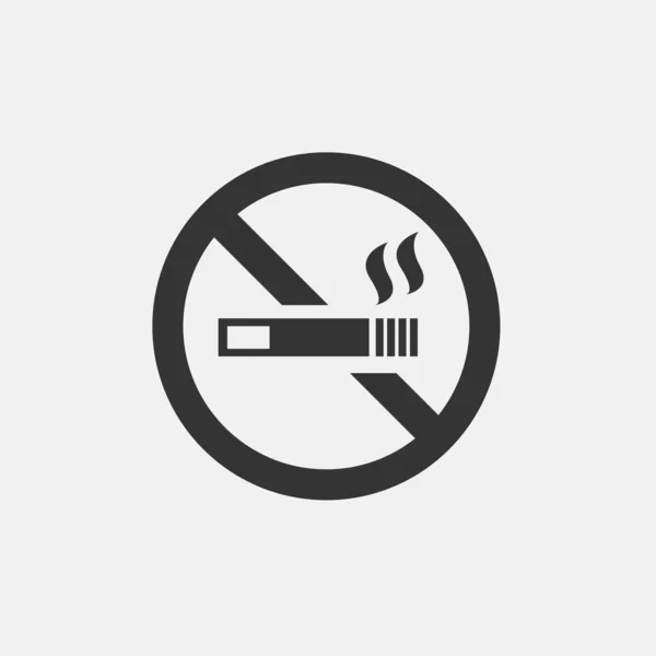 Smoking Icon Vector Illustration Sign Eps10 — Wektor stockowy