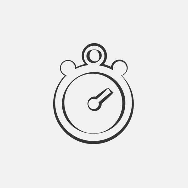 Timer Icon Vector Illustration Sign Eps10 — 图库矢量图片