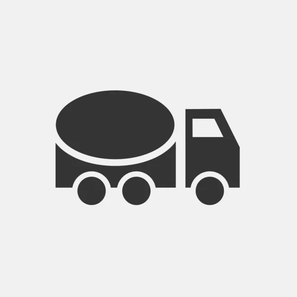 Mixer Truck Icon Vector Illustration Sign Eps10 — Stockvector