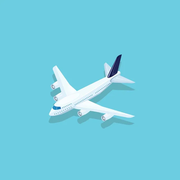 Airplane Icon Vector Illustration Graphic Design Websites — Stock Vector