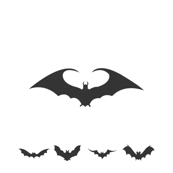 Simple Vector Bat Icon — Stock Vector