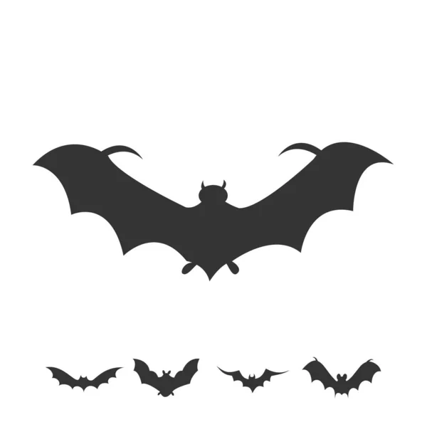 Simple Vector Bat Icon — Stock Vector