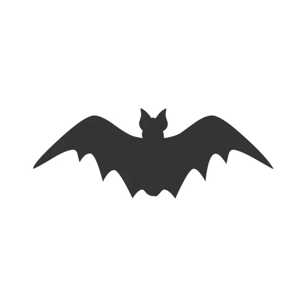 Simple Vector Bat Icon — ストックベクタ