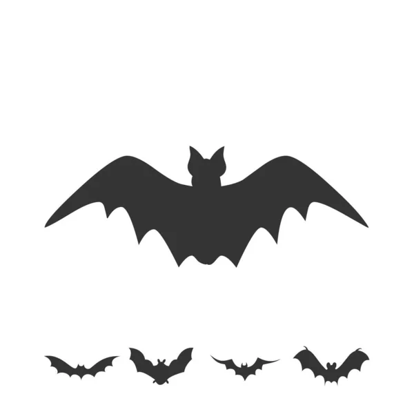 Simple Vector Bat Icon — Stock vektor