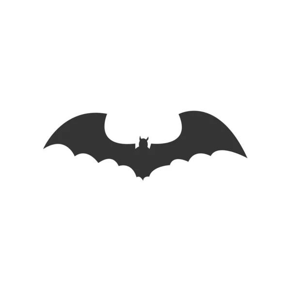 Simple Vector Bat Icon — Stok Vektör