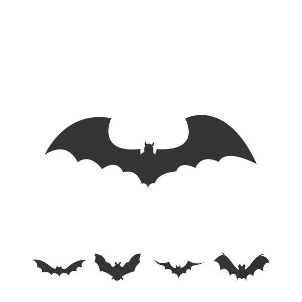 Simple Vector Bat Icon — 图库矢量图片