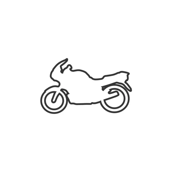 Simple Vector Bike Icon Vector - Stok Vektor