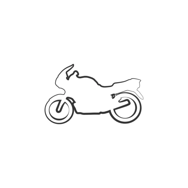 Простий Векторний Значок Велосипеда Вектор — стоковий вектор
