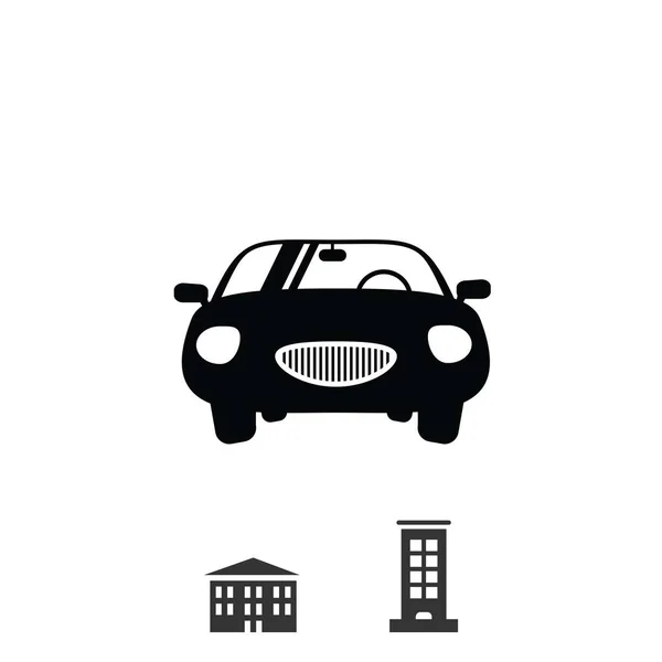 Old Car Icon Vector — Stock Vector