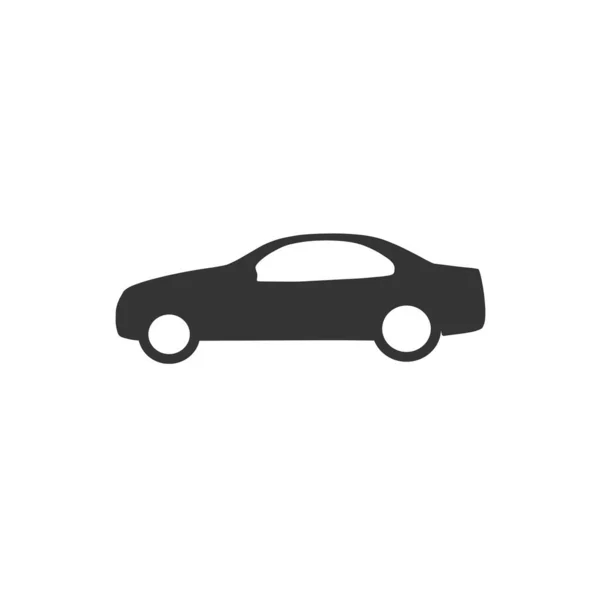 Sedán Coche Icono Vector — Vector de stock