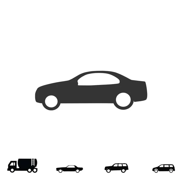 Sedan Car Icon Vector — Stock Vector