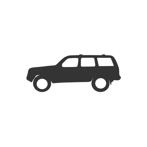 Suv Coche Icono Vector — Vector de stock