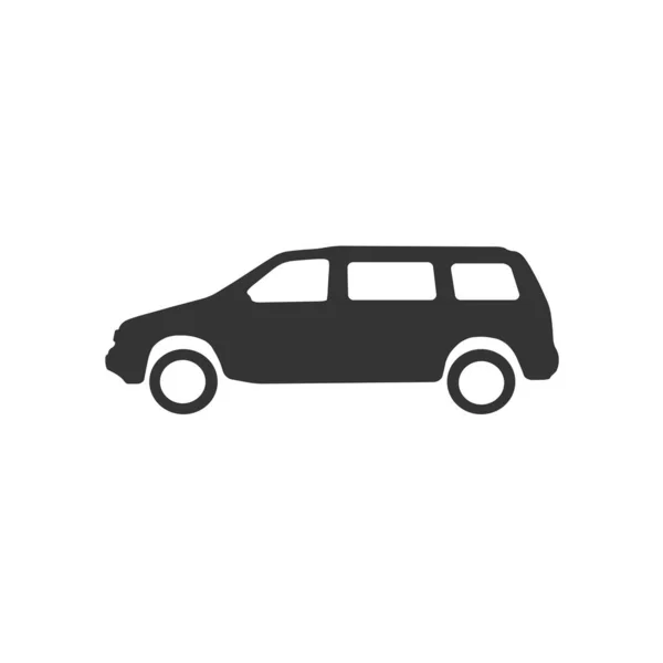 Wagon Car Icon Vector — Stock Vector