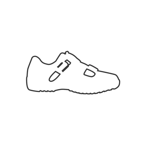 Spor Ayakkabısı Ikonu Vektör Illüstrasyon Eps10 — Stok Vektör