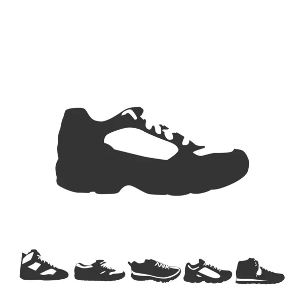 Sneakers Icon Vector Illustration Eps10 — Stock Vector