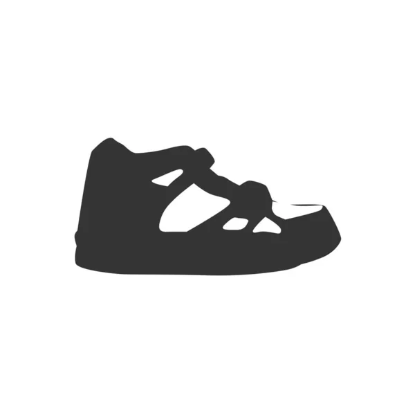 Gambar Vektor Ikon Sepatu Kets Eps10 - Stok Vektor