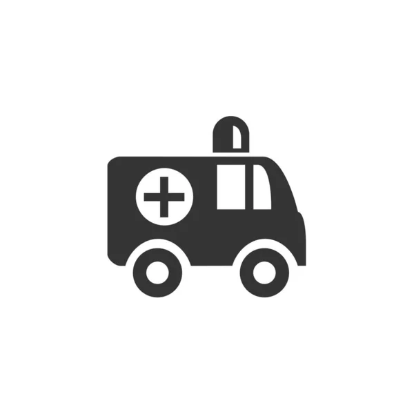 Icono Ambulancia Ilustración Vectorial Para Sitio Web Diseño Gráfico — Archivo Imágenes Vectoriales