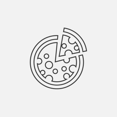 pizza icon illustration icon  eps