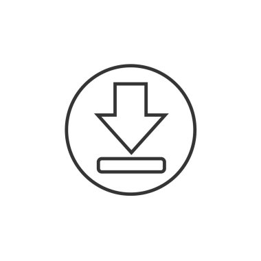 Web sitesi ve grafik tasarımı için ikon vektör illüstrasyon sembolü indir