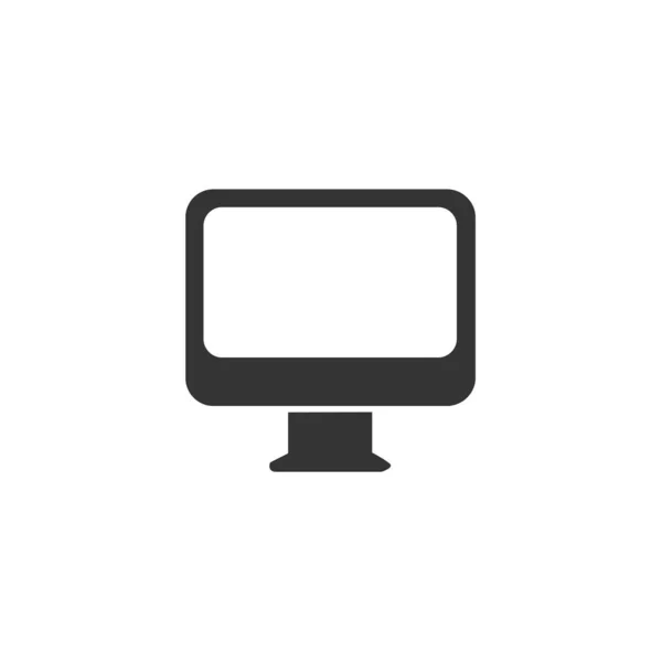 Monitor Icon Vektor Illustration Für Website Und Grafikdesign — Stockvektor