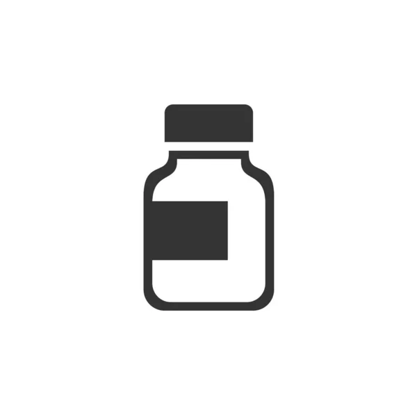Значок Пляшки Векторна Ілюстрація Веб Сайту Графічного Дизайну — стоковий вектор