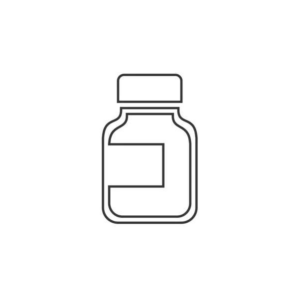 Flaska Ikon Vektor Illustration För Webiste Och Grafisk Design — Stock vektor