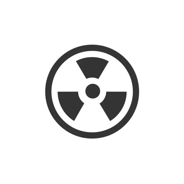 Radiation Icon Vector Illustration Webiste Graphic Design — Stock Vector