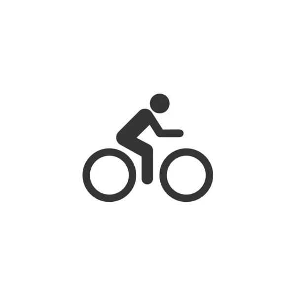 Vettore Icone Ciclistiche Sito Web Grafica — Vettoriale Stock