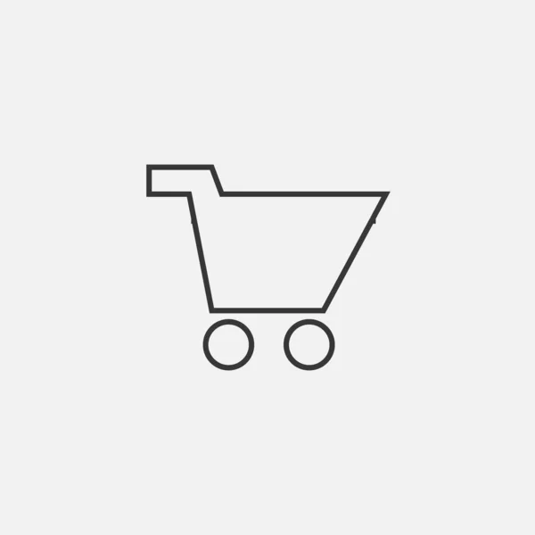 Shopping Cart Icon Illustration Icon Eps — 图库矢量图片