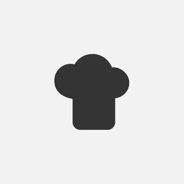 Chef Hat Icon Illustration Icon Eps — Image vectorielle