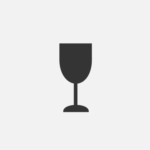 Wine Glass Icon Illustration Icon Eps — Stock vektor