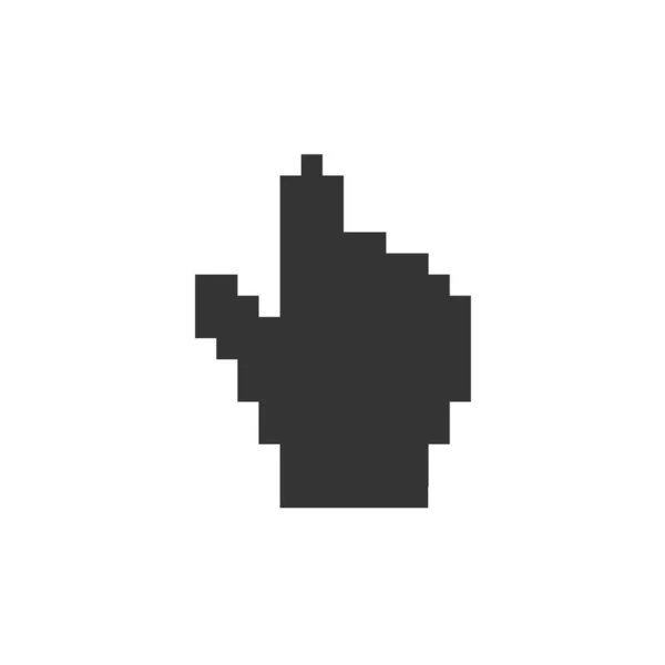 Символ Векторной Иллюстрации Иконки Курсора Веб Сайта Графического Дизайна — стоковый вектор