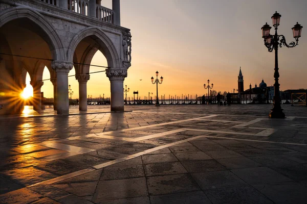 Alba Riva Degli Schiavoni Venice — Foto Stock