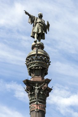 Christopher columbus anıt, barcelona
