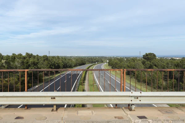 Autopista vacía — Foto de Stock