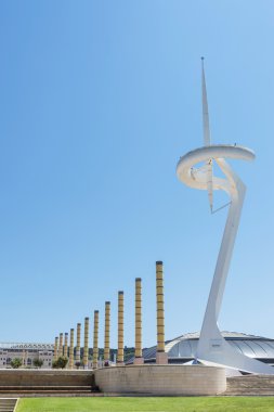 Calatrava'nın telekomünikasyon Kulesi ve palau sant jordi