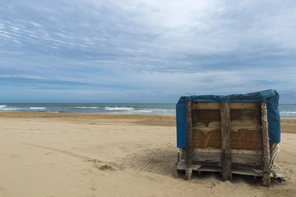 Spiaggia vuota in Costa Daurada — Foto Stock