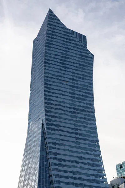 Warsaw Poland September 2018 Zlota Modern Residential Skyscraper Central Warsaw — Stock Photo, Image