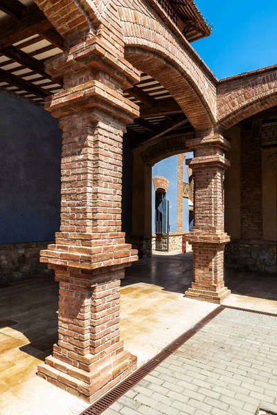 Old Slaughterhouse Tortosa Catalan Modernism Building Tortosa Tarragona Catalonia Spain — Stock Photo, Image