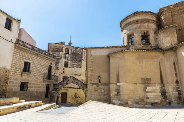 Veduta Della Città Vecchia Tortosa Tarragona Catalogna Spagna — Foto Stock