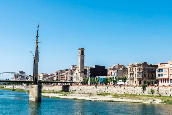 Tortosa Espagne Mai 2022 Monument Franquiste Commémorant Bataille Èbre Sur — Photo