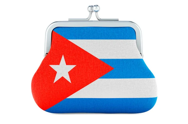 Bandera Cubana Presupuesto Inversión Concepto Financiero Bancario Cuba Representación Aislada —  Fotos de Stock