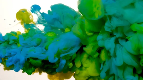 Impresionante Fondo Abstracto Las Pinturas Acrílicas Mezclan Agua Nube Tinta —  Fotos de Stock