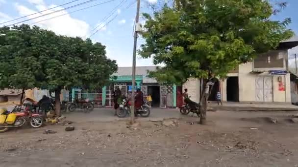 Arusha Tanzania January 2022 Poverty Misery Garbage Streets Arusha City — Stock Video