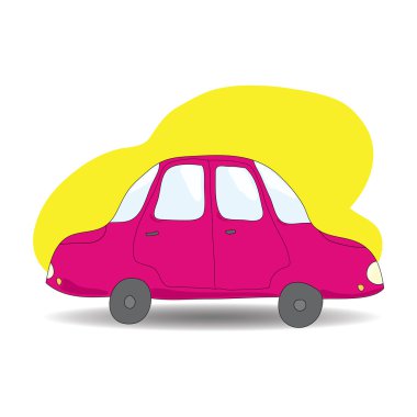 pembe binek otomobil