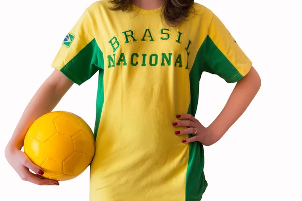 T-shirt brasil — Fotografia de Stock